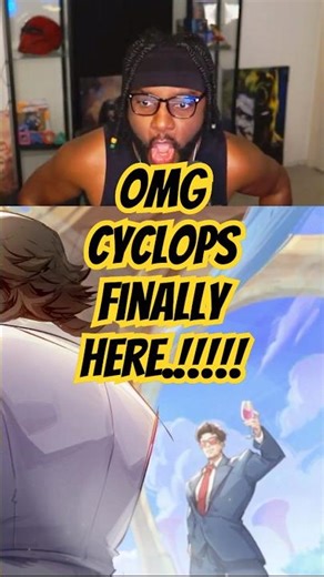 CYCLOPS FINALLY HERE #marvelrivals #marvel #marvalrivalsBLADE #gaming #shorts #funny