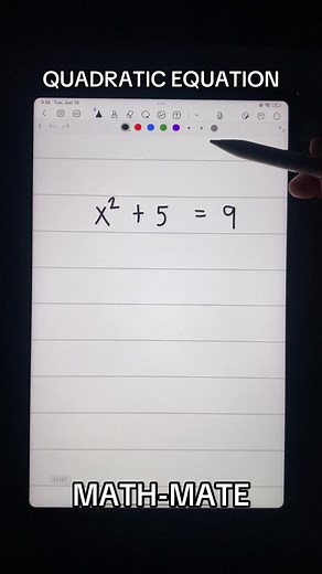 Quadratic Equation #math ##mathtricks #onlineclass #mathtutor #tutorial