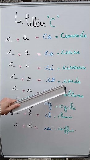 La lettre C expliquée aux débutants french prononciation #alphabets #prononciationfrançaise