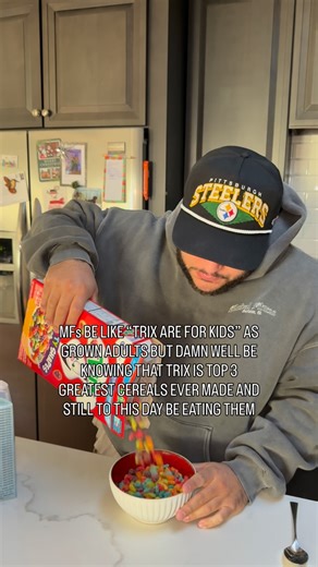 Alex Acosta on Instagram: "Yall, yall be MFs. TRIX has been and always will be one of the greatest cereals ever made."