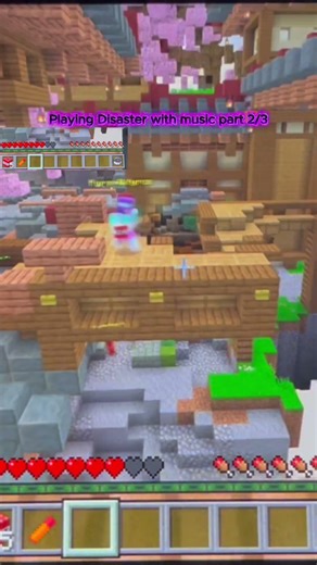 Playing Disasters with music part 2/3 #disasters #minecraftshorts #minecraft #edit #gaming