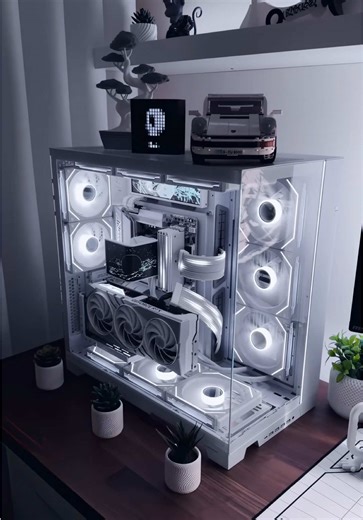 💀🔥🤍 #fyp #gamingsetup #desksetup #gamingpc #gaming | pc gamer