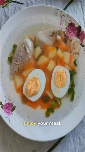 🍲 Light Turkey Soup 🦃✨