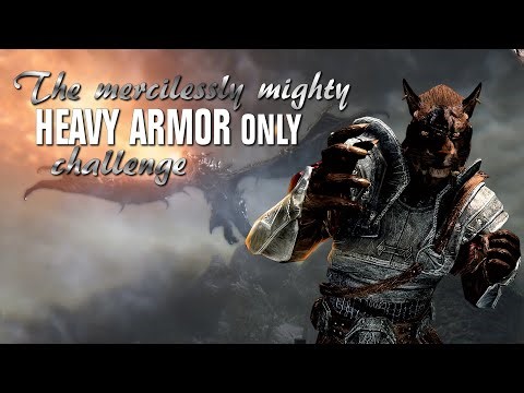 The mercilessly mighty HEAVY ARMOR ONLY challenge on legendary survival difficulty playthrough