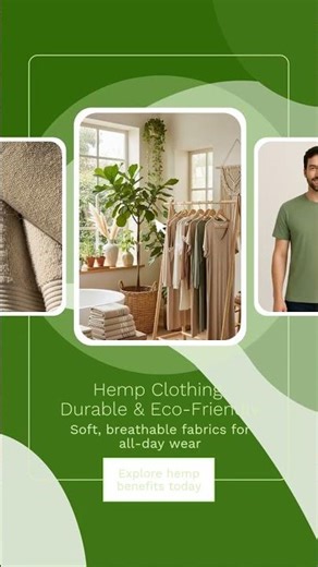 Hemp Clothing: Durable & Eco-Friendly