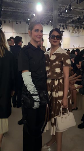 Chiara Ferragni's Prada Fashion Showcase at MFW