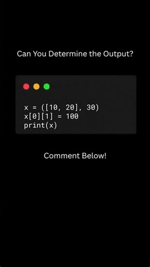 Determine the output of this code snippet!