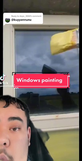 Window Painting and Liquid Masking Tape Process Revealed