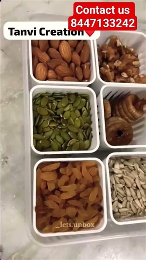 6 grid container for fridge storage ❤️#fridgestorage #container #bestpriceoffer