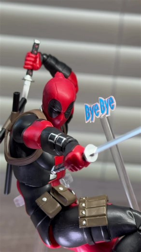 Creative Deadpool Action Figure Poses and Edits