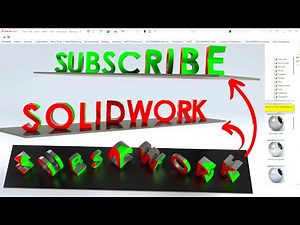 Making a 3D Printable Dual Letter ILLUSION 😮 using SOLIDWORKS 2021 | How to design and model.