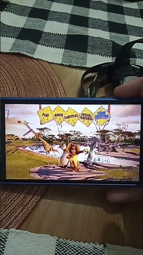 Menu DVD (Madagascar 2 A Grande Escapa/Madagascar Escape 2 Africa) (2020)