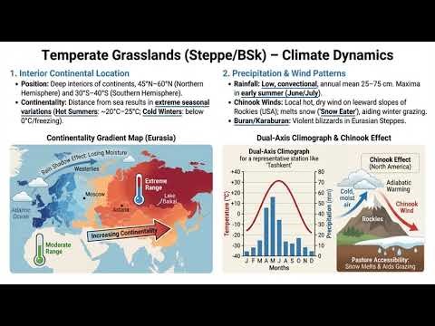 Mediterranean and Steppe Climates || Geography (geo-g2.34)