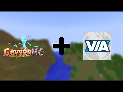 How to make a Minecraft server with GeyserMC and Viaversion
