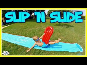 SLIP N SLIDE Water Challenge For Kids Toy Review