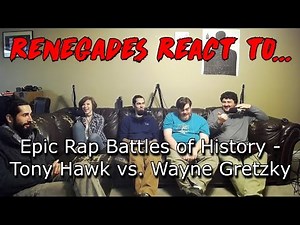 Renegades React to... Epic Rap Battles of History - Tony Hawk vs. Wayne Gretzky