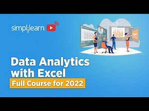 🔥Data Analytics In Excel Full Course | Data Analytics Tutorial | Data Analytics Project |Simplilearn