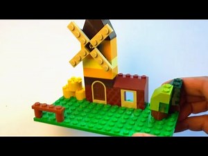 How to build a Lego Windmill - Lego Classic 10696 (2015)