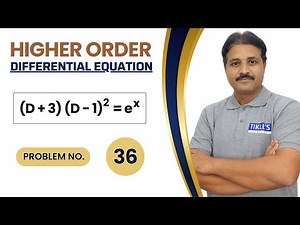HIGHER ORDER DIFFERENTIAL EQUATION LECTURE 39 IN HINDI | LINEAR HIGHER ORDER DIFFERENTIAL EQUATIONS
