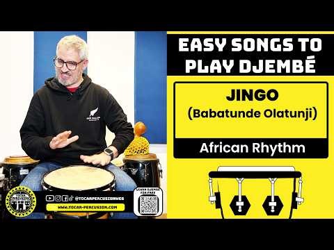 Easy Songs to Play Djembe - African Rhythm | #ThePercussionCode