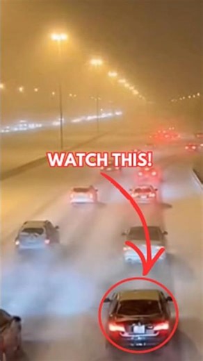 Chain Reaction Crash on I 480 in Snowstorm