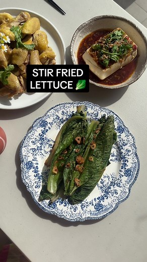 Quick & Easy Stir-Fried Lettuce Recipe