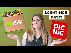 I'm testing HELLOFRESH & PICNIC - Are meal kits and supermarket delivery services worth it? 🍅🥘