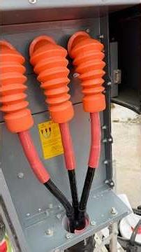 Full 11kV Termination on a steel wire armoured 3 core cable 🔥