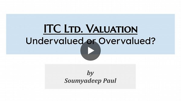 #finance #dcf #valuation #financialmodeling #equityresearch #itc #investmentbanking #financialanalysis #learningbydoing | Soumyadeep Paul