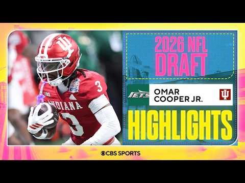 Omar Cooper Jr. Indiana Highlights | Drafted No. 30 overall to the Jets