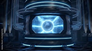 Pulsing energy chamber slowly overloading and discharging into sparks