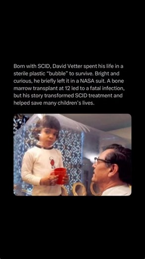 Follow for the Full version 🔞 on Instagram: "Follow @hauntings for more 😈 Doctors hoped a bone-marrow transplant would finally give David a working immune system, but the donor marrow carried an undetected virus that spread through his body the moment it entered his bloodstream. Within days he suffered internal bleeding and organ failure — a tragic end after a lifetime spent in isolation. His death at just 12 shocked the medical world, but it changed the future. David’s case led to stricter do