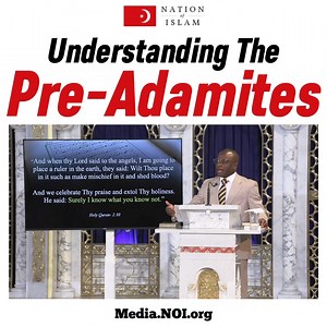 1K views · 50 reactions | Understanding the Pre-Adamites according to the bible  Watch “Behold A Pale Horse” delivered by Student Minister Daniel Muhammad https://media.noi.org/video/behold-a-pale-horse-20241124 #NOISundays #Farrakhan | The Nation of Islam | Facebook
