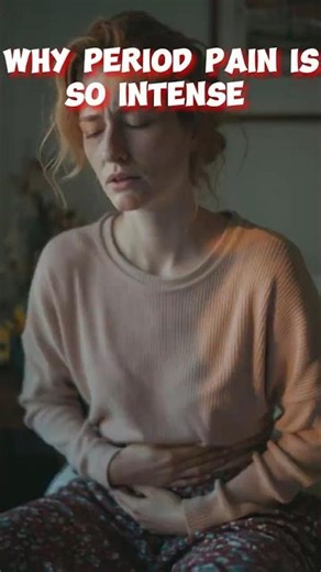 Why Period Pain Is So Intense — What’s Actually Happening Inside #shorts #facts #neuroscience