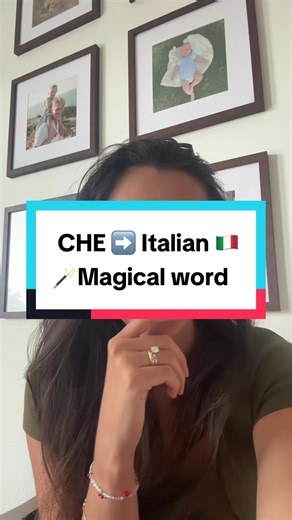 Understanding the Italian Word 'Che' and Its Uses