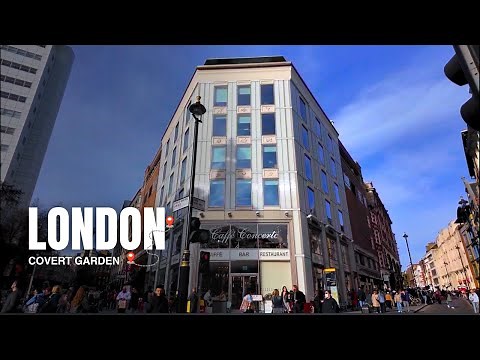 Covent Garden Market & West End Walk | [4K] The Walking London 2025