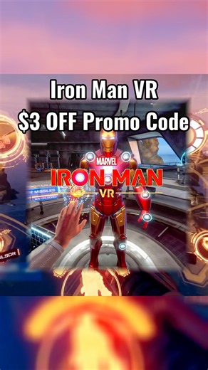 How to get Iron Man VR $3 OFF in 5 Seconds