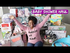 BABY SHOWER HAUL!!