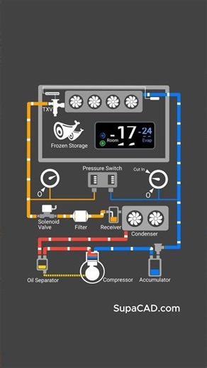 Cold Room Frozen Storage Application