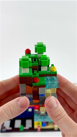 Miinecraft Mini Flower Forest Biome #lego #minecraft