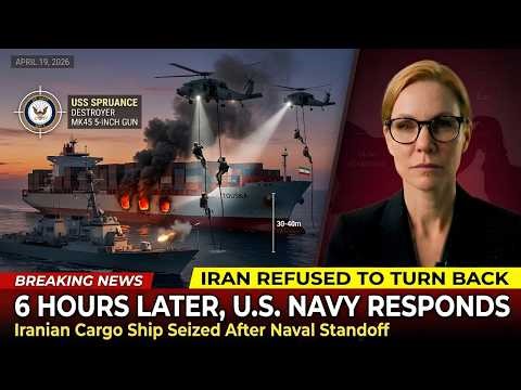 Iranian Ship Ignored Every Warning... 6 Hours Later, U.S. Navy's Brutal Answer