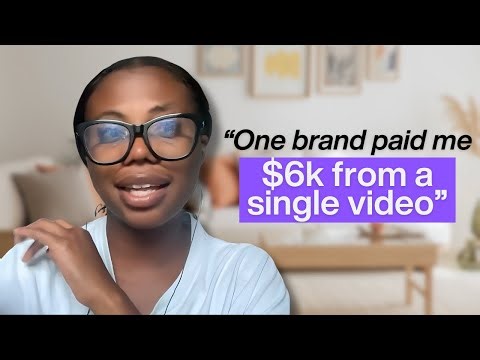 She makes $10k/mo with UGC (after quitting her 9-5)