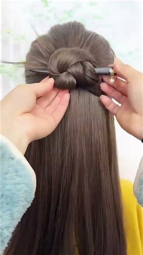 Simple and pretty hairstyles 2026#Hair accessories for a sophisticated look #Bragging tutorials