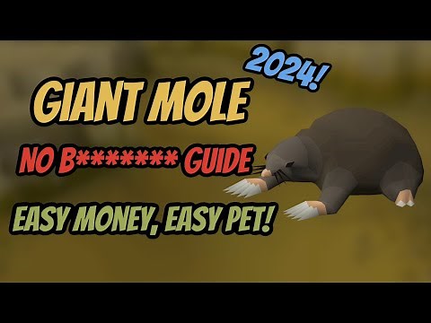 Giant Mole Easy and Efficient - The Best Guide | OSRS