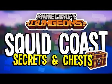 SQUID COAST: Secrets & Chests - Minecraft Dungeons Secrets