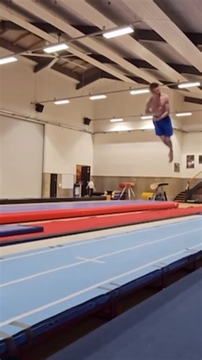 Fullfull to triple backflip🔥 #flips #faceoff #tumbling #airtrack #shortsfeed #shorts