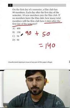 Q2 Module 1 SAT Test 5 #shorts #satmath #exam #algebrahelp