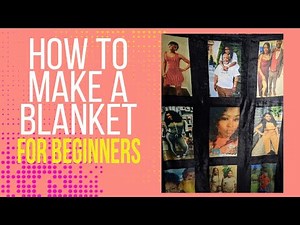 HOW TO MAKE A PICTURE BLANKET• SUBLIMATION FOR BEGINNERS ‪@travelvibeswithangel‬