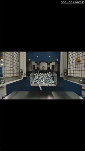 How Screws Are Made (Factory Process) | See The Process #shorts
