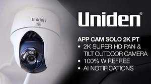 Guard and Protect your Home with the Wirefree Uniden App Cam SOLO 2K Pan and TIlt Outdoor Camera. Cover your house with less camera. | Uniden | Facebook